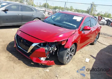 2022 Nissan Sentra Sv Xtronic Cvt from USA, damaged, VIN 3N1AB8CV0NY313991